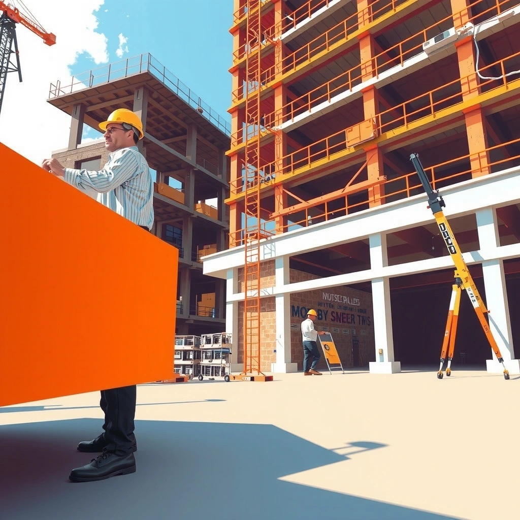 Construction services illustration